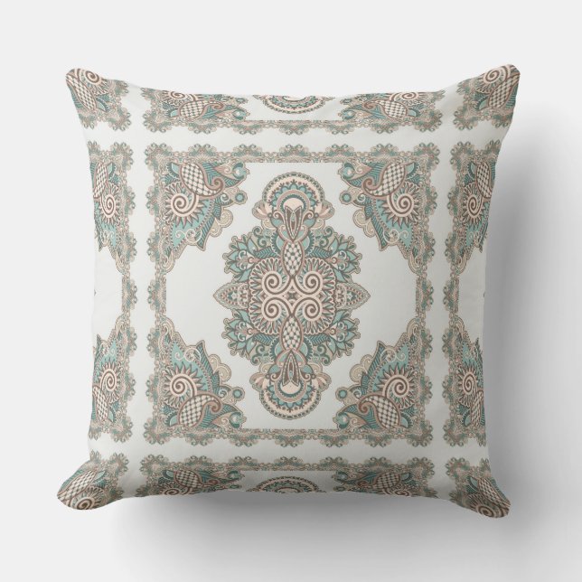 Baroque Designer Reversible Pillow Kudde (Framsida)