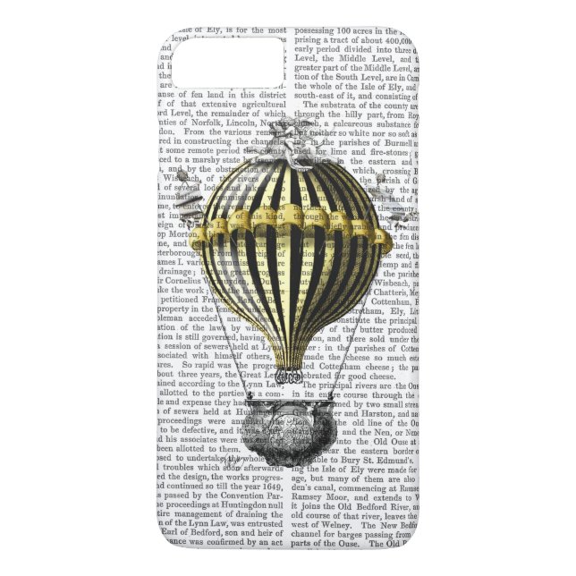 Baroque Fantasy Balloon 3 Case-Mate iPhone Skal (Baksida)