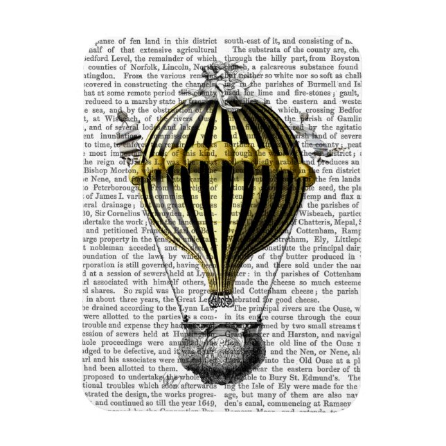 Baroque Fantasy Balloon 3 Magnet (Vertikal)