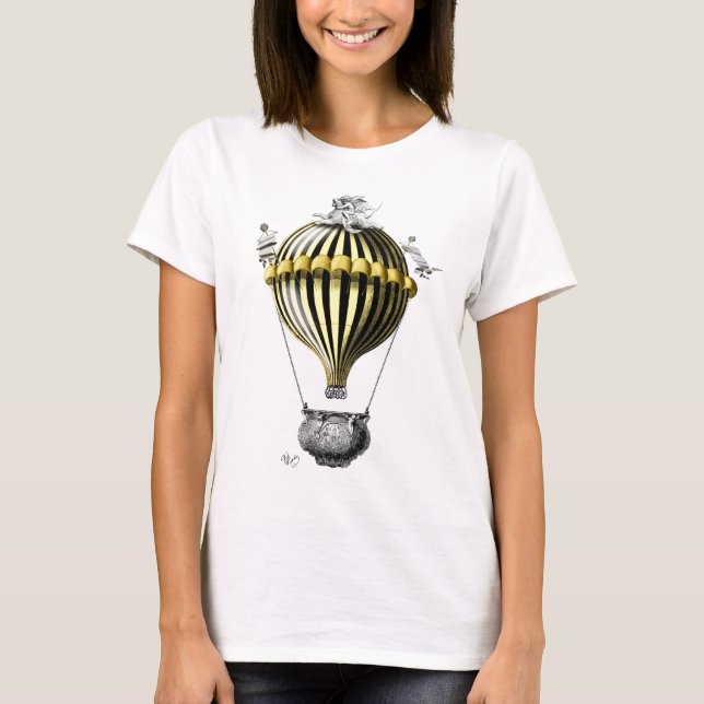 Baroque Fantasy Balloon 3 T Shirt (Framsida)