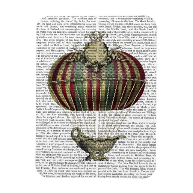 Baroque Fantasy Balloon 4 Magnet (Vertikal)