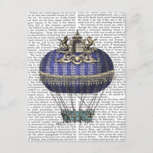 Baroque Fantasy Balloon 5 Vykort