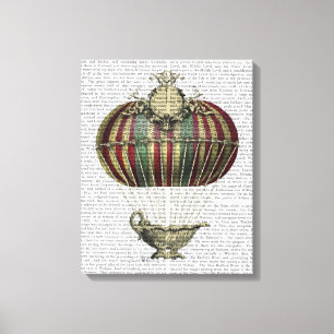 Baroque Fantasy Balloon Canvastryck