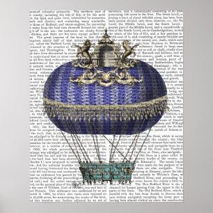 Baroque Fantasy Balloon Poster