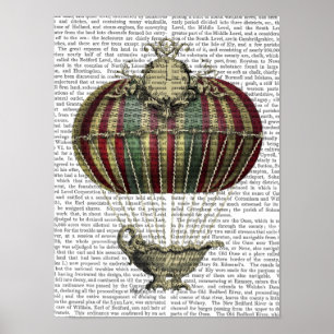 Baroque Fantasy Balloon Poster