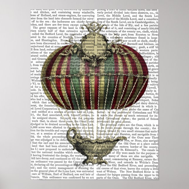 Baroque Fantasy Balloon Poster (Framsidan)