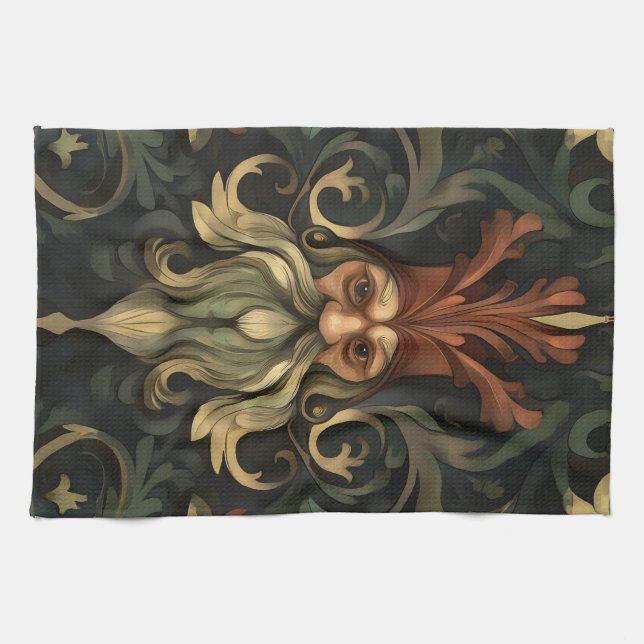 Baroque Forest Spirit Kökshandduk (Horisontell)