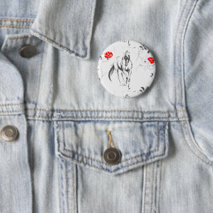 Baroque Horse Button Knapp