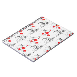 Baroque Horse Photo Notebook Anteckningsbok