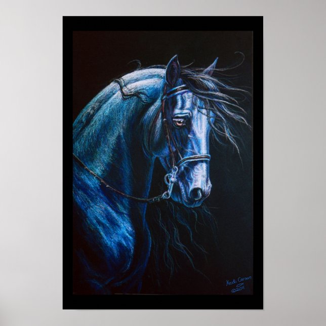 Baroque Horse Poster (Framsidan)