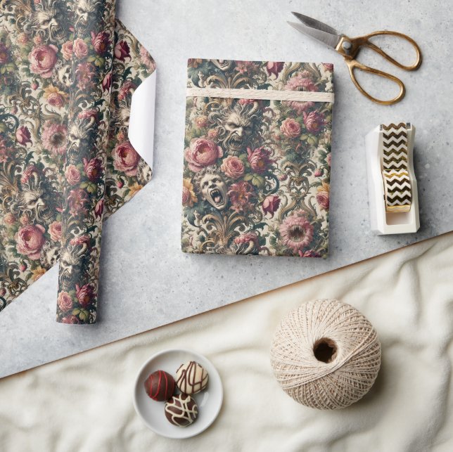 Baroque Hunger Pains – Gothic Victorian Presentpapper (Hantverk)