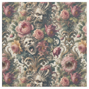 Baroque Hungrig Pains - Gothic Classic Tile Tyg
