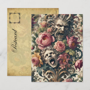 Baroque Hungrig Pains - Gothic Victorian Helg Vykort