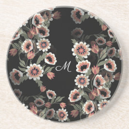 Baroque-Inspired Botanical Soft Pinks and Grönts Underlägg