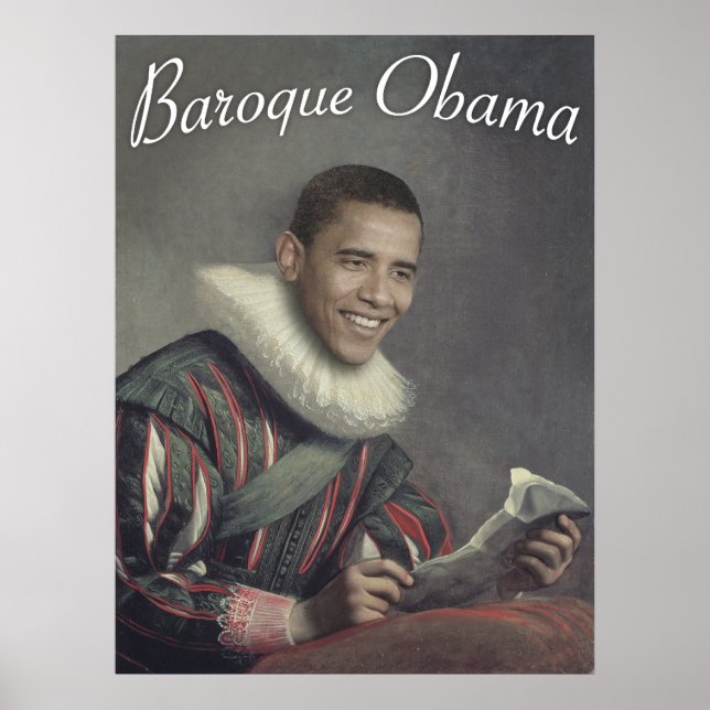 Baroque Obama Poster (Framsidan)