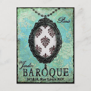 Baroque Pendant ~ vykort