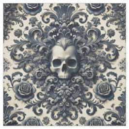 Baroque Punk - Gothic Påstående Tile Tyg