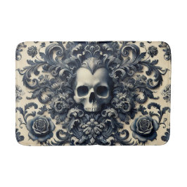 Baroque Punk - Gothic Skull Badrumsmatta