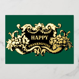 Baroque Rococo Cornucopia Fruit Cartouche