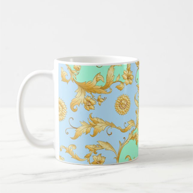 Baroque Rococo Renaissance Elegance Kaffemugg (Vänster)
