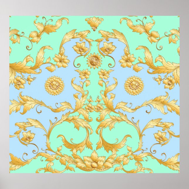 Baroque Rococo Renaissance Elegance Poster (Framsidan)