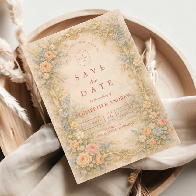 Baroque Rose Garden Wedding Spara Datumet (Skapare uppladdad)