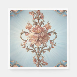 Baroque Rose Paper Napkin Pappersservett