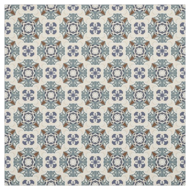 Baroque sömlös mönster tyg (Provkarta)