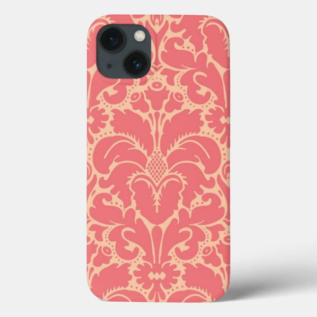 Baroque stil damask bakgrund (Baksida)