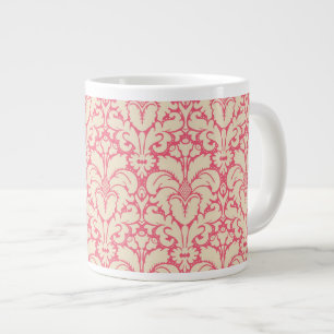 Baroque stil damm bakgrund 2 jumbo mugg