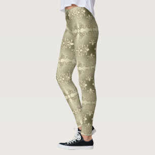 baroque stil-gradienten mönster leggings