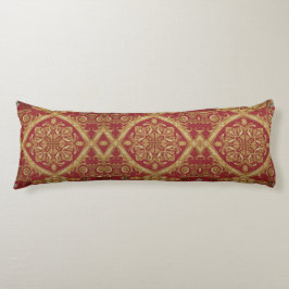 Baroque Style: Mara Trumpet Glory Golden Red Comfo Kroppskudde