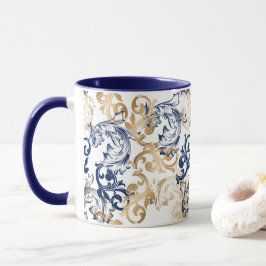 Baroque-Style Retro Classic Pattern  Mugg