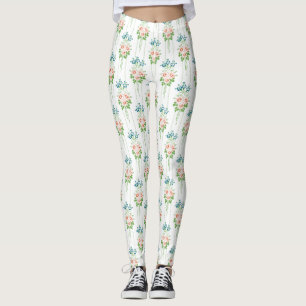 Baroque Tapet Flower bouquet Leggings