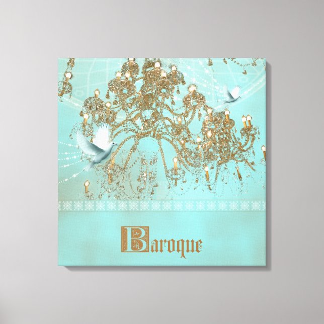 BAROQUE - Wrapped Canvas (Framsida)