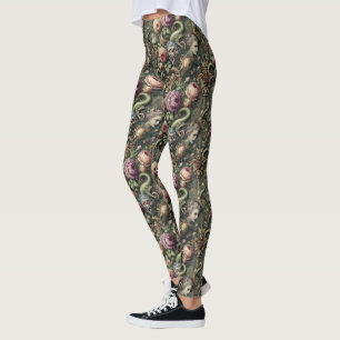 Baroquing Boundaries - Gothic Victorian Leggings