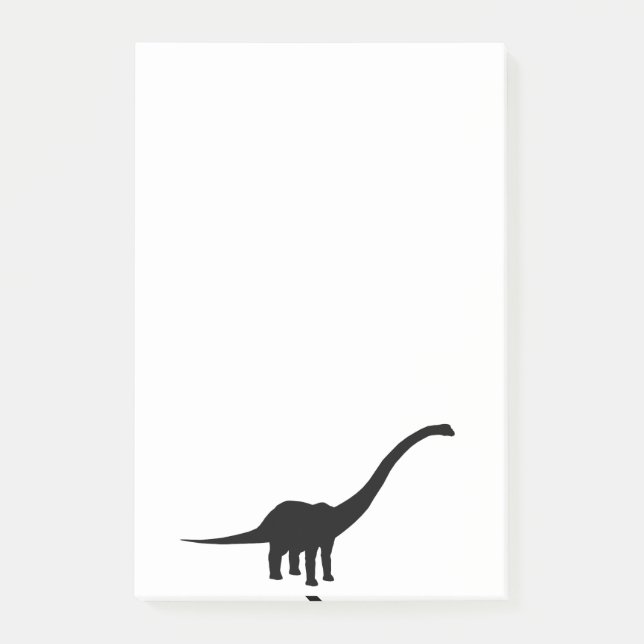 Barosaurus Dino Dinosaur Post-it Block (Framsida)