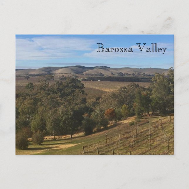 barossa-vy vykort (Framsida)