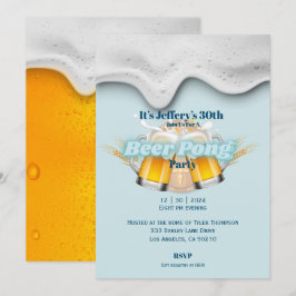 Bärponginbjudan Inbjudningar