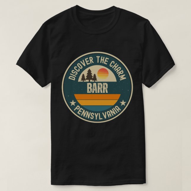 Barr, Pennsylvania T Shirt (Design framsida)
