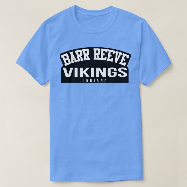 Barr Reeve High School Vikings T Shirt (Design framsida)