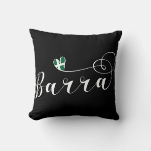 Barra Heart Flagga, Barraigh, Yttre Hebrider Kudde