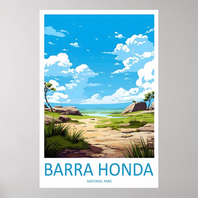 Barra Honda nationalpark 1 Poster (Framsidan)