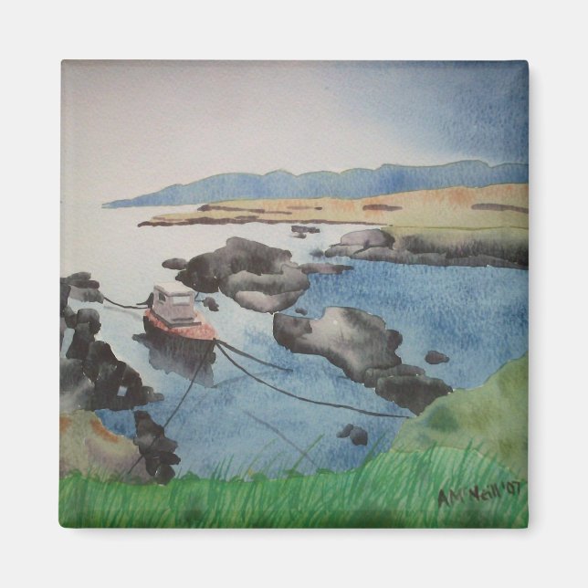 Barrabåtmagnet Magnet (Framsidan)