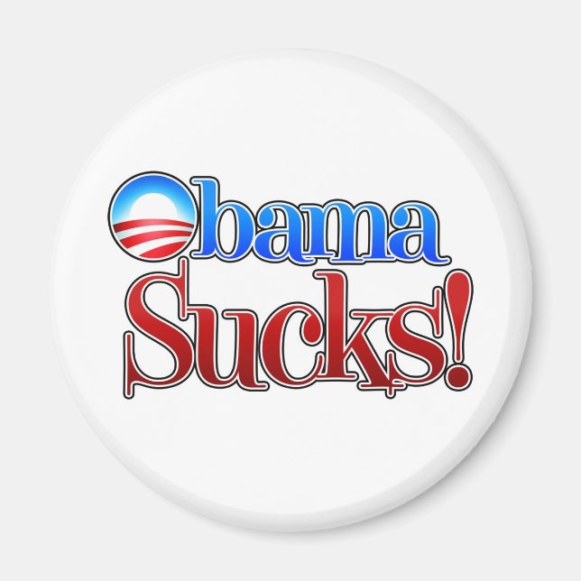 Barrack Obama Sucks Magnet (Framsidan)