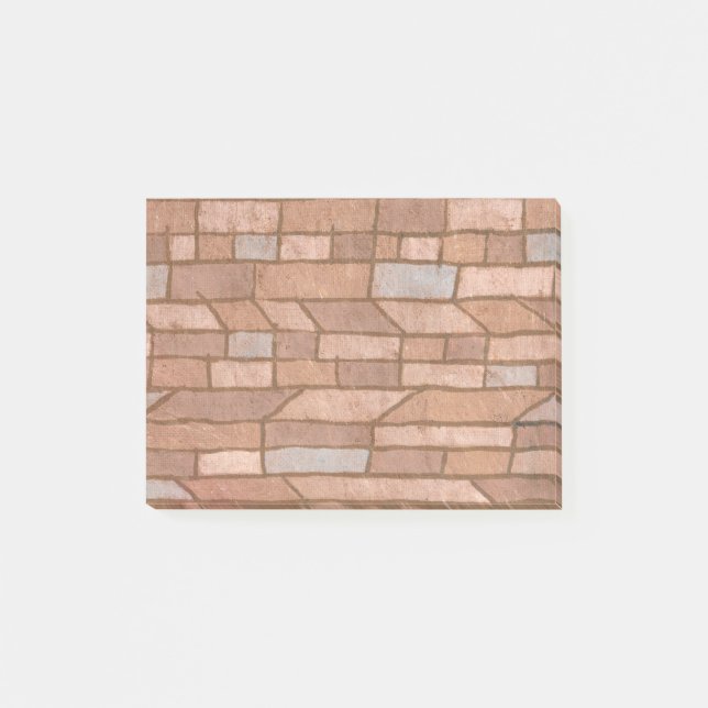 Barracks Settlement by paul klee Post-it Block (Framsida)