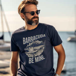 Barracuda be min ynka djuphavsfiske t shirt