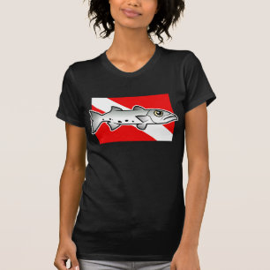 Barracuda Dive Flagga T-shirt