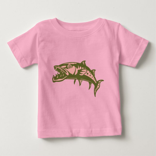 Barracuda Fish #4 Tee (Framsida)