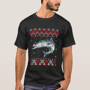 Barracuda Fish Santa Hat Manar Women Kids Ugly Chr T Shirt